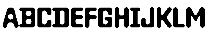 BasteA Medium Font UPPERCASE
