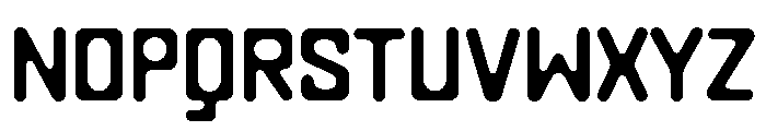 BasteA Regular Font UPPERCASE