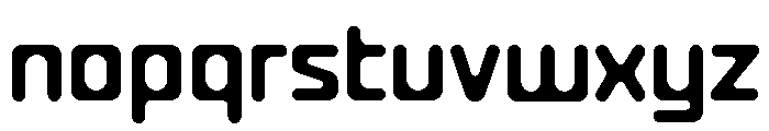 BasteA Regular Font LOWERCASE