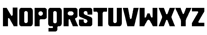 BasteB Black Font UPPERCASE