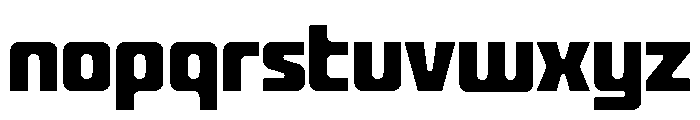 BasteB Black Font LOWERCASE
