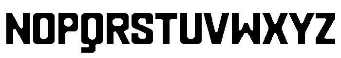 BasteB Medium Font UPPERCASE