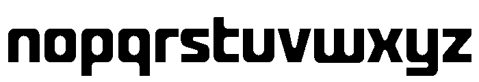 BasteB Medium Font LOWERCASE