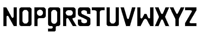 BasteB Regular Font UPPERCASE