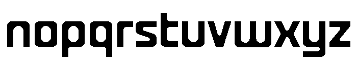 BasteB Regular Font LOWERCASE
