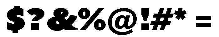 Basuto Regular Font OTHER CHARS