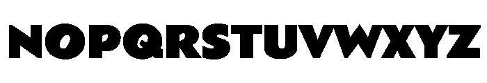 Basuto Regular Font LOWERCASE