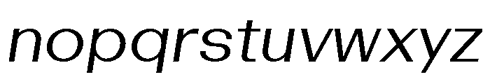 Bazaine BookItalic Font LOWERCASE