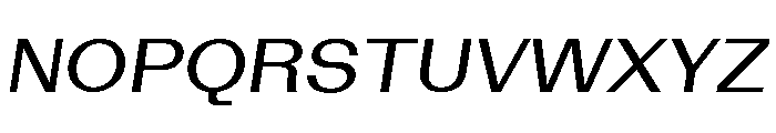 Bazaine Italic Font UPPERCASE