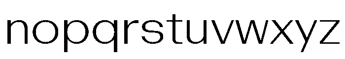 Bazaine Light Font LOWERCASE