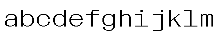 BazaineMono Light FONT