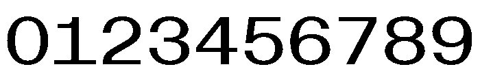 BazaineMono Regular Font OTHER CHARS
