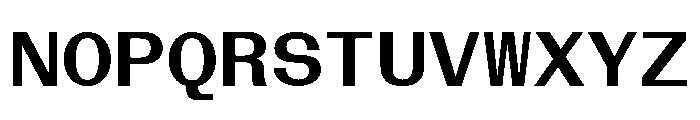 BazaineMono Semibold Font UPPERCASE
