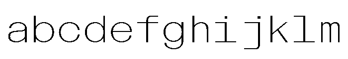 BazaineMono Thin FONT