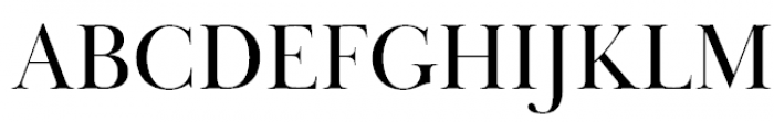 Baskerville Display PT Display Font UPPERCASE