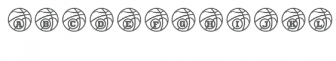 basketball font Font UPPERCASE