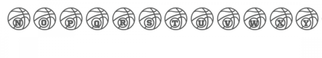 basketball font Font UPPERCASE