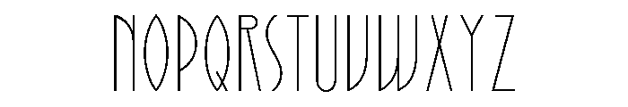 Babylon Nouveau Regular Font LOWERCASE