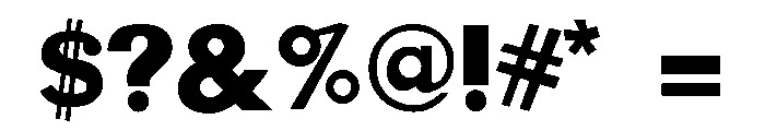 BadTyp Regular Font OTHER CHARS