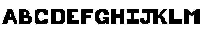 BadTyp Regular Font UPPERCASE