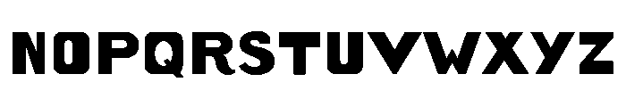 BadTyp Regular Font UPPERCASE