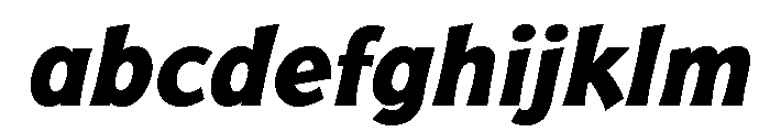 Badger Extra Bold Italic FONT