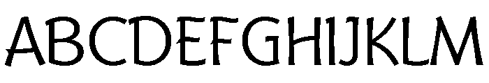 Badger Light Font UPPERCASE