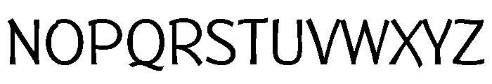 Badger Light Font UPPERCASE