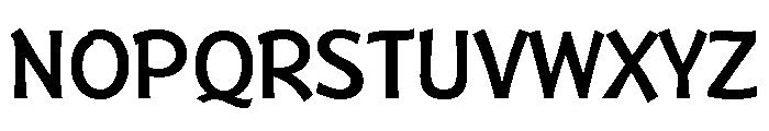 Badger Medium Font UPPERCASE