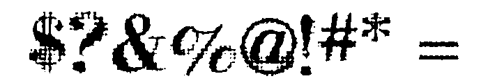 Badoni Regular Font OTHER CHARS
