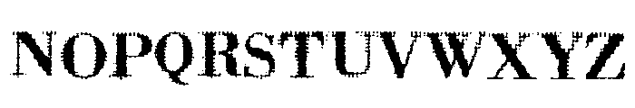 Badoni Regular Font UPPERCASE