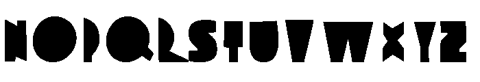 Bagaglio Flat Font UPPERCASE
