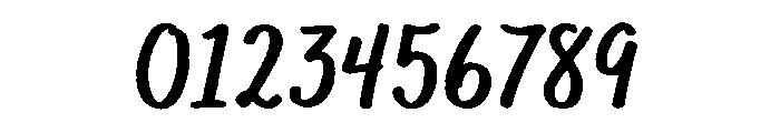 Bakerie Rough Black Font OTHER CHARS