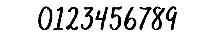 Bakerie Rough Bold Font OTHER CHARS