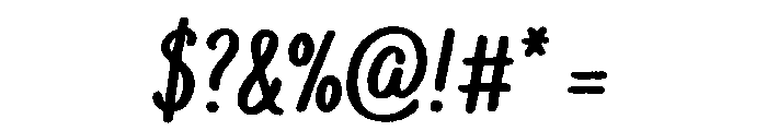 Bakerie Rough Condensed Black Font OTHER CHARS