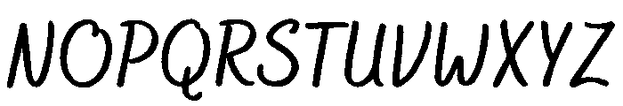 Bakerie Rough Condensed Bold Font UPPERCASE
