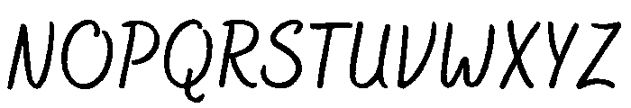 Bakerie Rough Condensed Medium Font UPPERCASE
