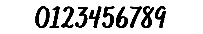 Bakerie Rough Heavy Font OTHER CHARS