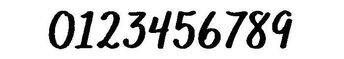 Bakerie Rough Wide Black Font OTHER CHARS
