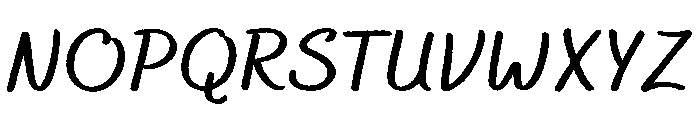 Bakerie Rough Wide Bold Font UPPERCASE