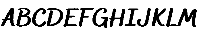 Bakerie Rough Wide Heavy Font UPPERCASE