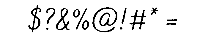 Bakerie Rough Wide Regular Font OTHER CHARS