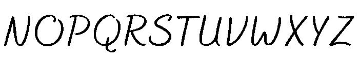 Bakerie Rough Wide Regular Font UPPERCASE