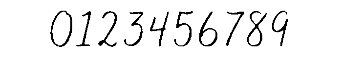 Bakerie Rough Wide Thin Font OTHER CHARS