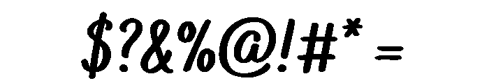 Bakerie Smooth Black Font OTHER CHARS