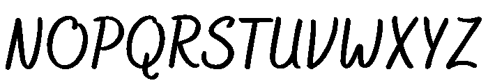 Bakerie Smooth Condensed Bold Font UPPERCASE