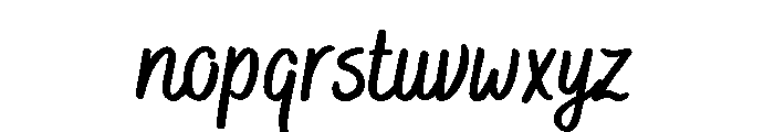 Bakerie Smooth Condensed Bold Font LOWERCASE