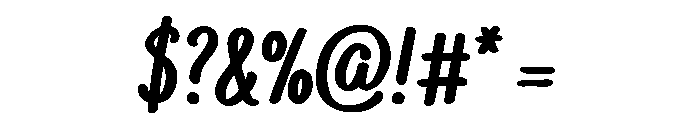 Bakerie Smooth Condensed Heavy Font OTHER CHARS