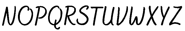 Bakerie Smooth Condensed Medium Font UPPERCASE