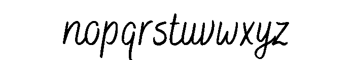 Bakerie Smooth Condensed Regular Font LOWERCASE